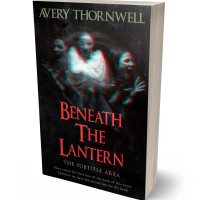 3D view of Premade Horror Book Cover - Cod Gray