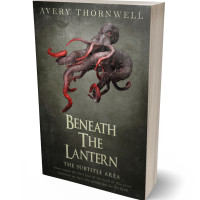 3D view of Premade Horror Book Cover - Armadillo