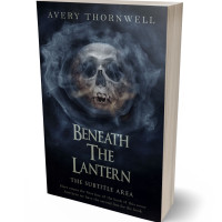 3D view of Premade Horror Book Cover - Mirage