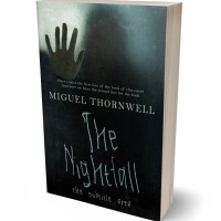 3D view of Premade Mystery & Thriller & Suspense Book Cover - Woodsmoke