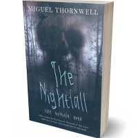 3D view of Premade Mystery & Thriller & Suspense Book Cover - Pickled Bluewood