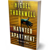 3D view of Premade Paranormal & Urban Book Cover - Raw Umber