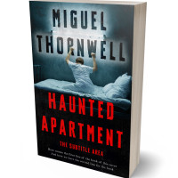 3D view of Premade Mystery & Thriller & Suspense Book Cover - Old Rose