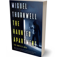 3D view of Premade Mystery & Thriller & Suspense Book Cover - Ebony