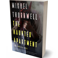 3D view of Premade Mystery & Thriller & Suspense Book Cover - Mine Shaft