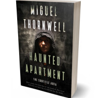 3D view of Premade Mystery & Thriller & Suspense Book Cover - Rangoon Green