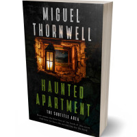 3D view of Premade Horror Book Cover - Rangoon Green