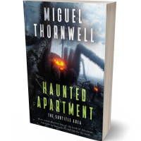 3D view of Premade Horror Book Cover - Clay Ash