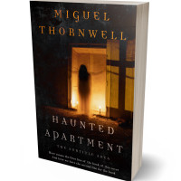 3D view of Premade Horror Book Cover - Copper