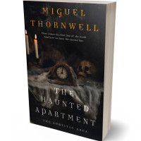 3D view of Premade Horror Book Cover - Cod Gray