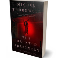 3D view of Premade Horror Book Cover - Asphalt