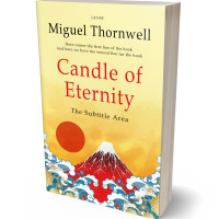 3D view of Premade Nature Book Cover - Sandwisp