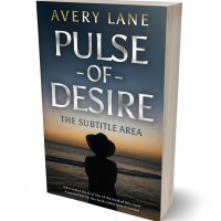 3D view of Premade Literary Fiction Book Cover - Outer Space