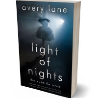 3D view of Premade Literary Fiction Book Cover - Mirage