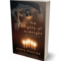 3D view of Premade Horror Book Cover - Bistre