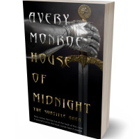 3D view of Premade Fantasy Book Cover - Cod Gray