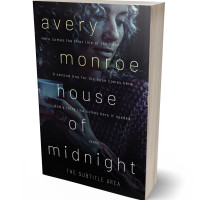 3D view of Premade Literary Fiction Book Cover - Woodsmoke