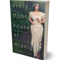 3D view of Premade Fantasy Book Cover - Outer Space