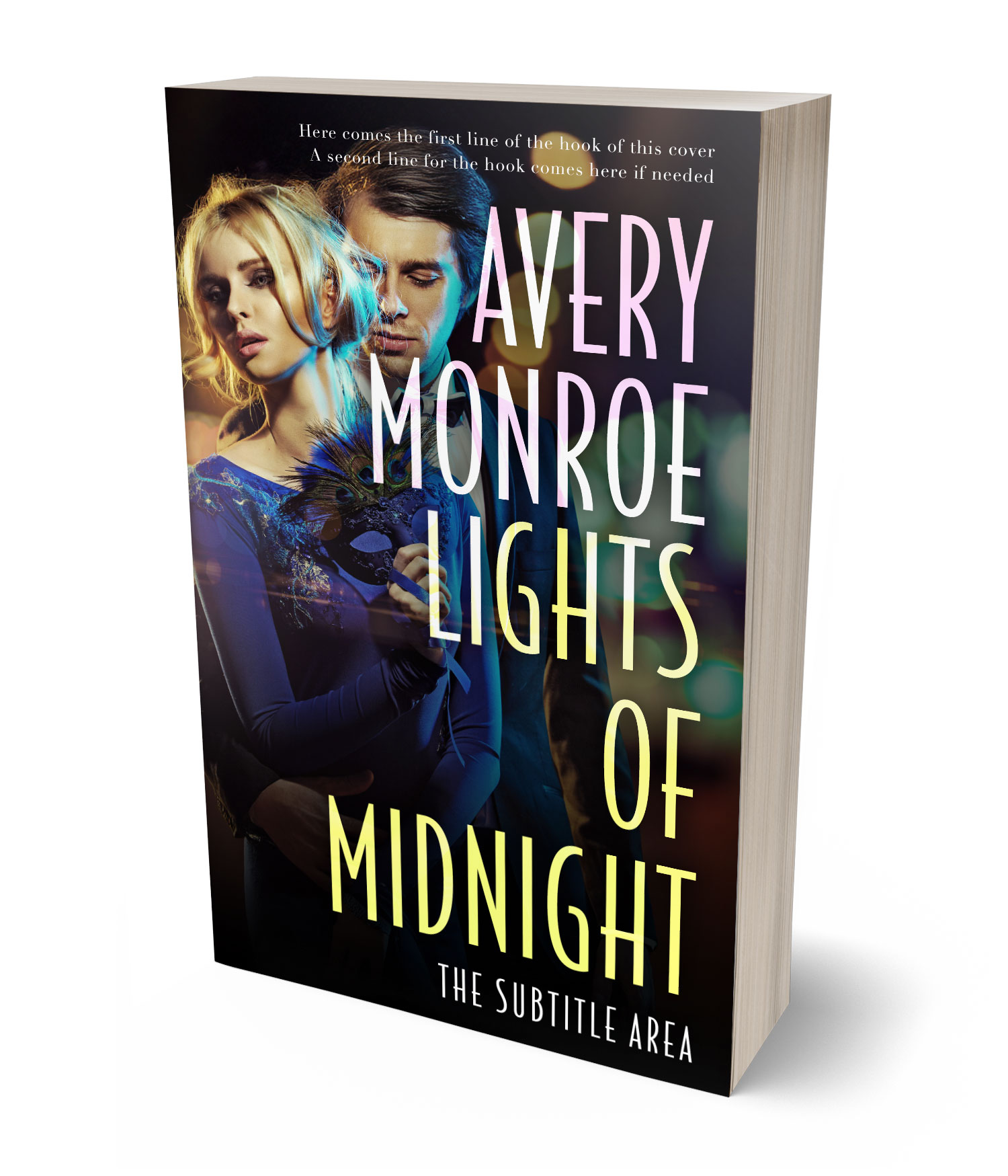 3D view of Premade Mystery & Thriller & Suspense Book Cover - Sapling #17609 | BookCoverZone
