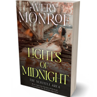 3D view of Premade Romance Book Cover - English Walnut