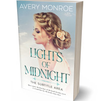 3D view of Premade Romance Book Cover - Quill Gray