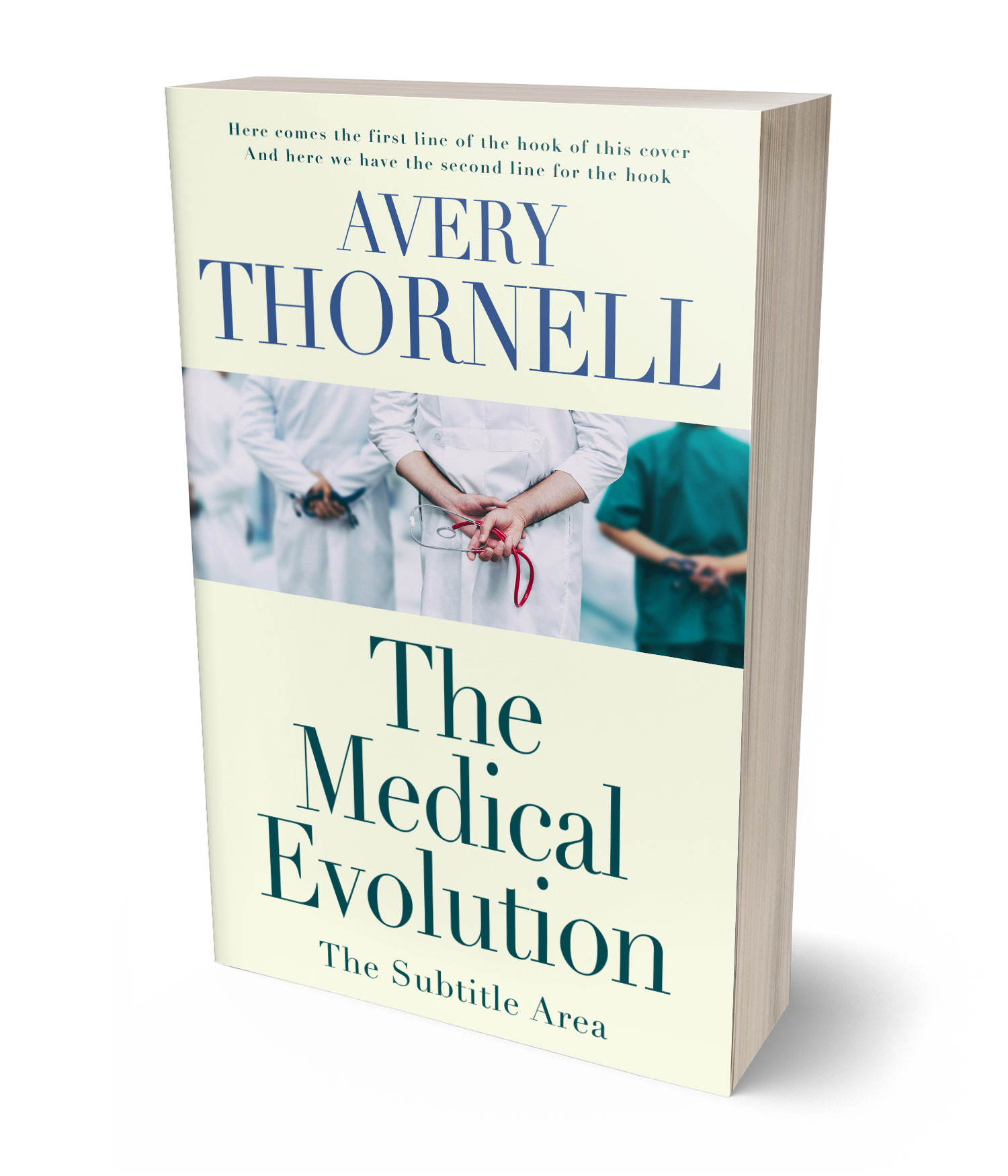 3D view of Custom & Premade Health & Mind & Body Book Cover - Kidnapper #17734 | BookCoverZone*