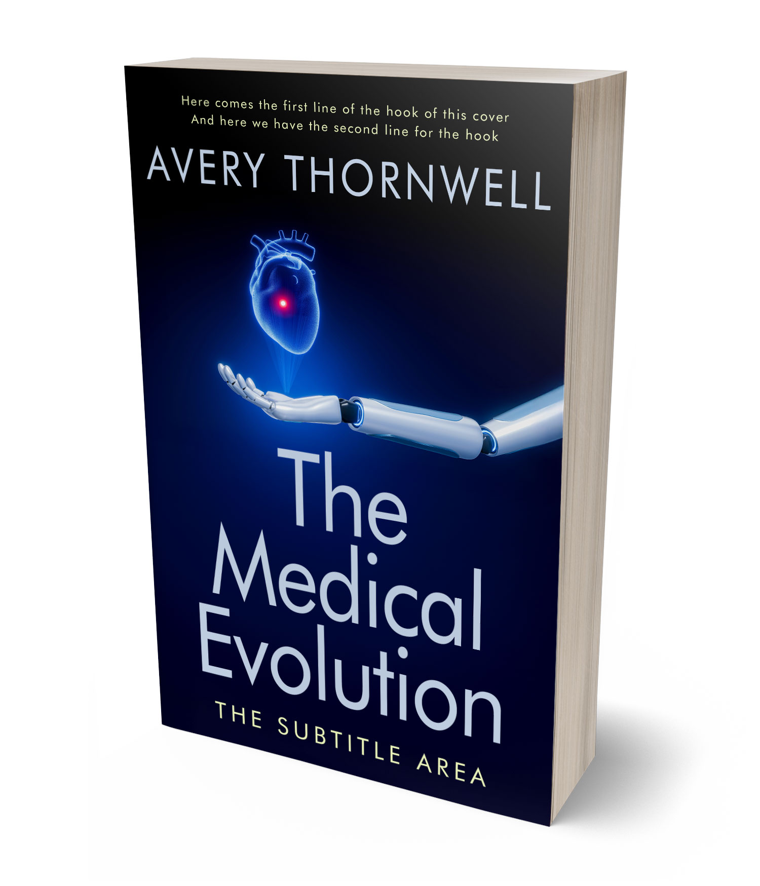 3D view of Custom & Premade Science Fiction Book Cover - Black Pearl #17735 | BookCoverZone*