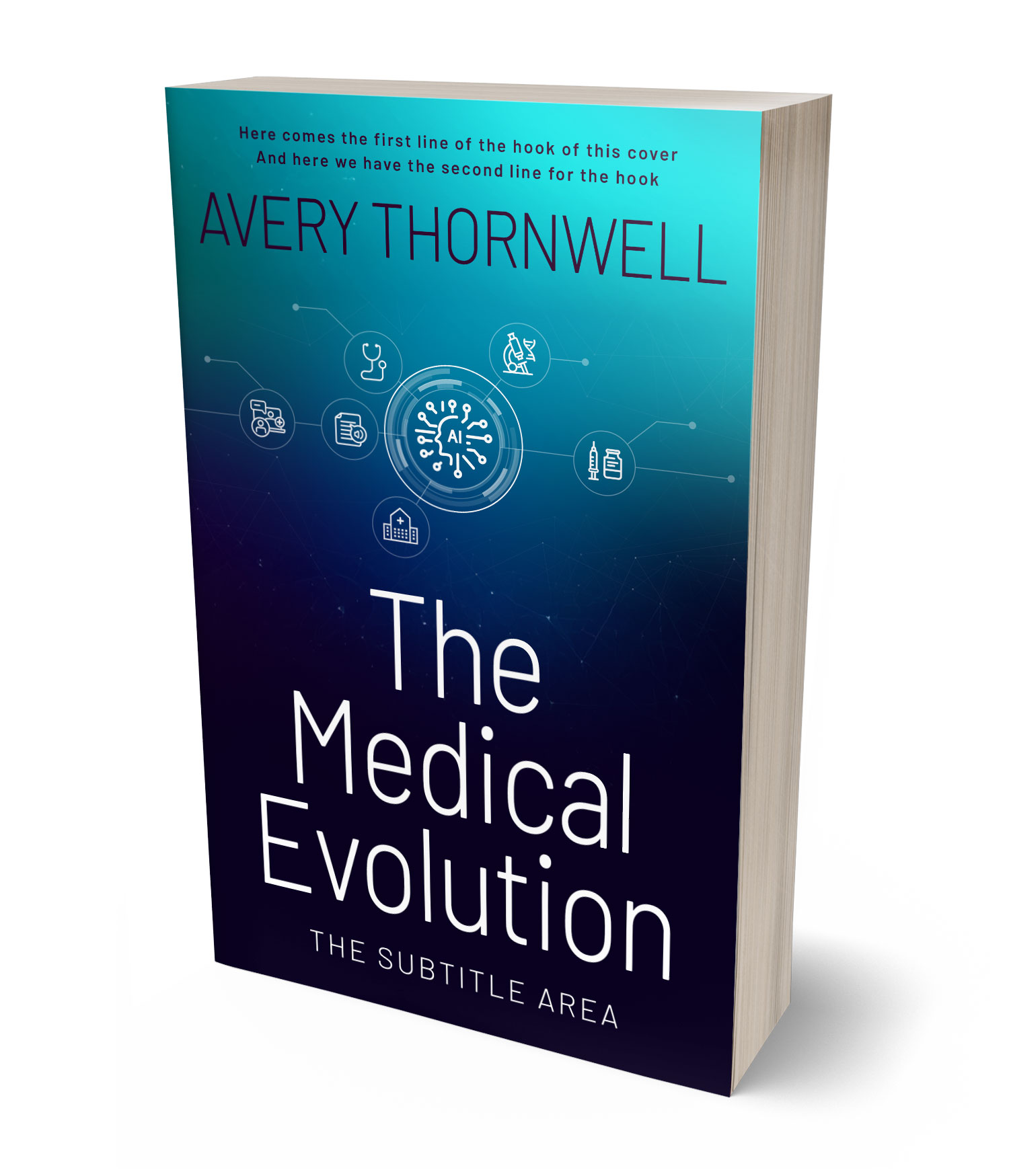 3D view of Custom & Premade Science & Nature Book Cover - Haiti #17740 | BookCoverZone*