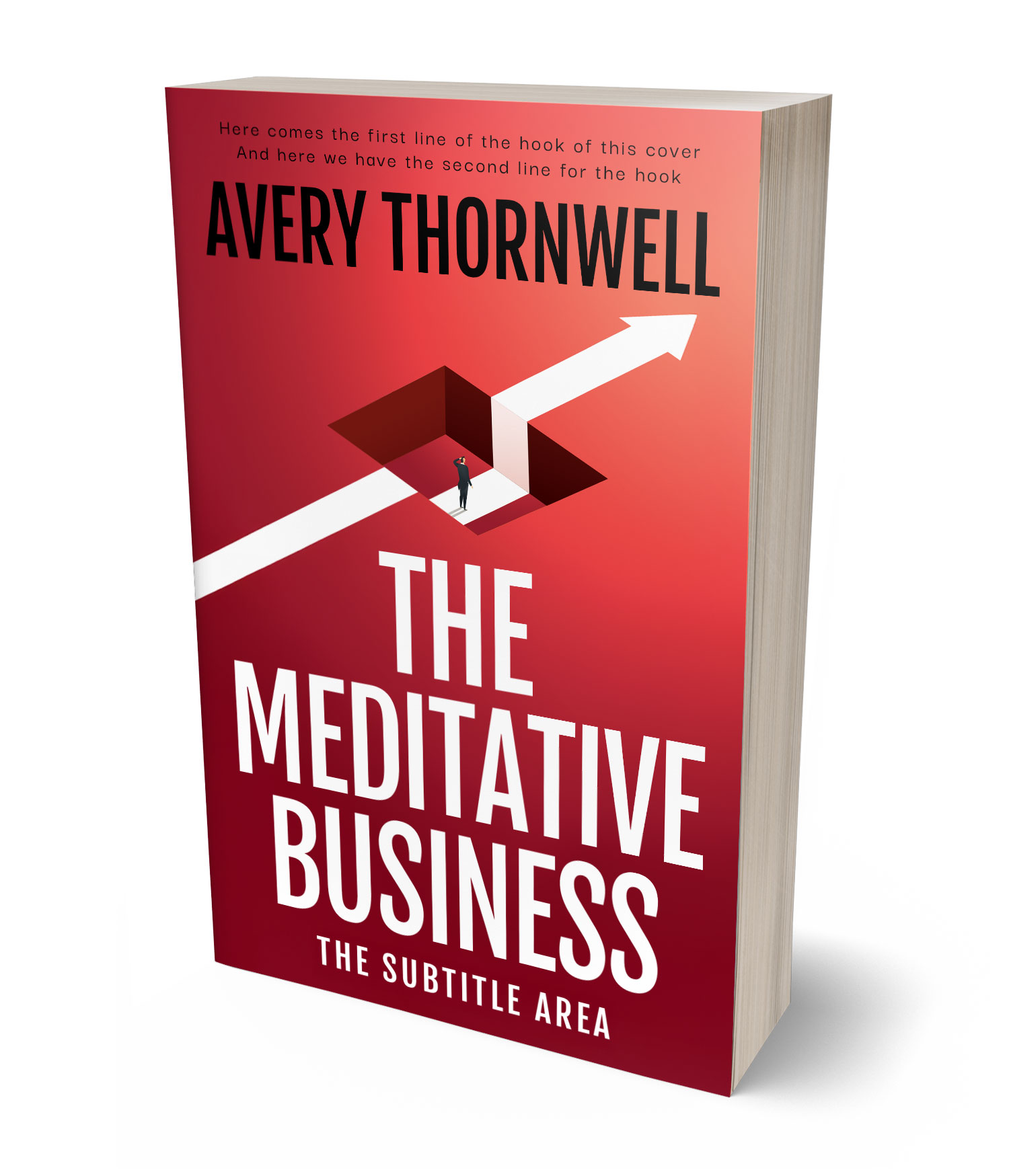 3D view of Custom & Premade Self-Improvement & Self-Help Book Cover - Tall Poppy #17764 | BookCoverZone*