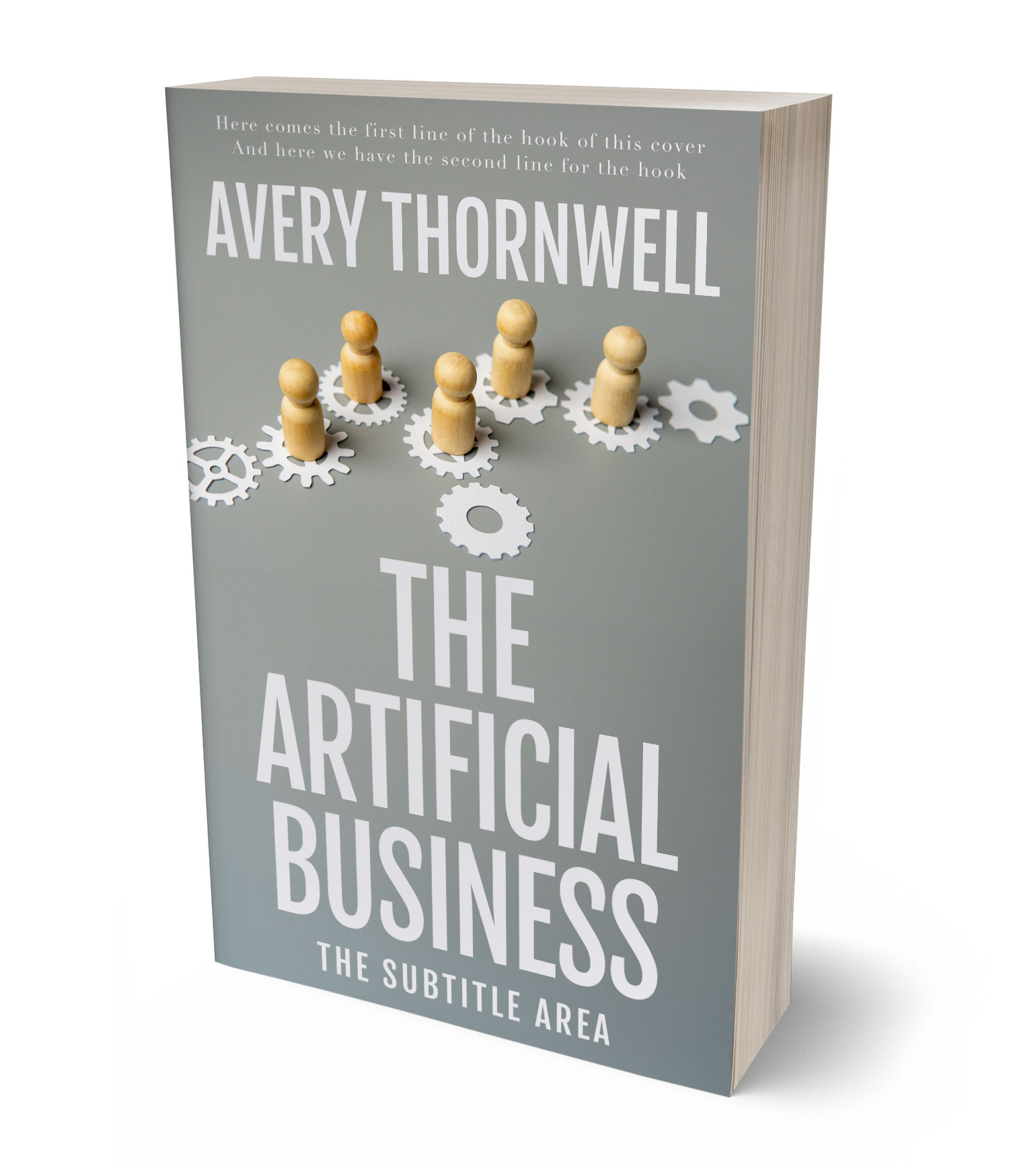 3D view of Custom & Premade Self-Improvement & Self-Help Book Cover - Mantle #17767 | BookCoverZone*