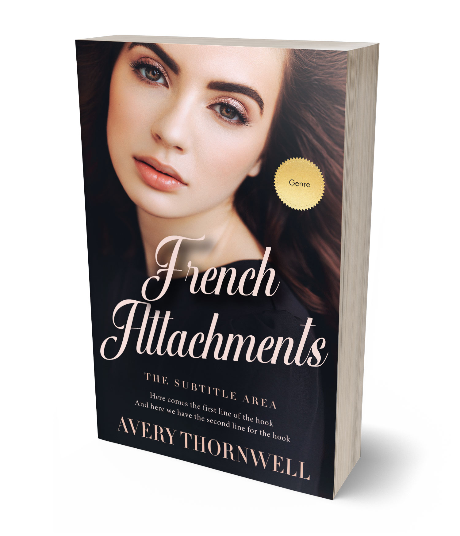 3D view of Premade Romance Book Cover - Baltic Sea #17788 | BookCoverZone*