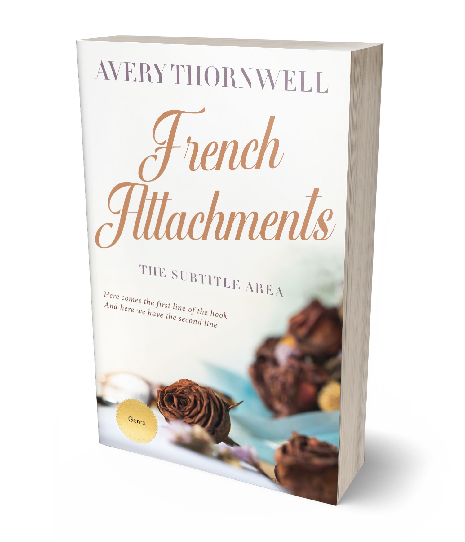 3D view of Premade Romance Book Cover - Rock #17789 | BookCoverZone*