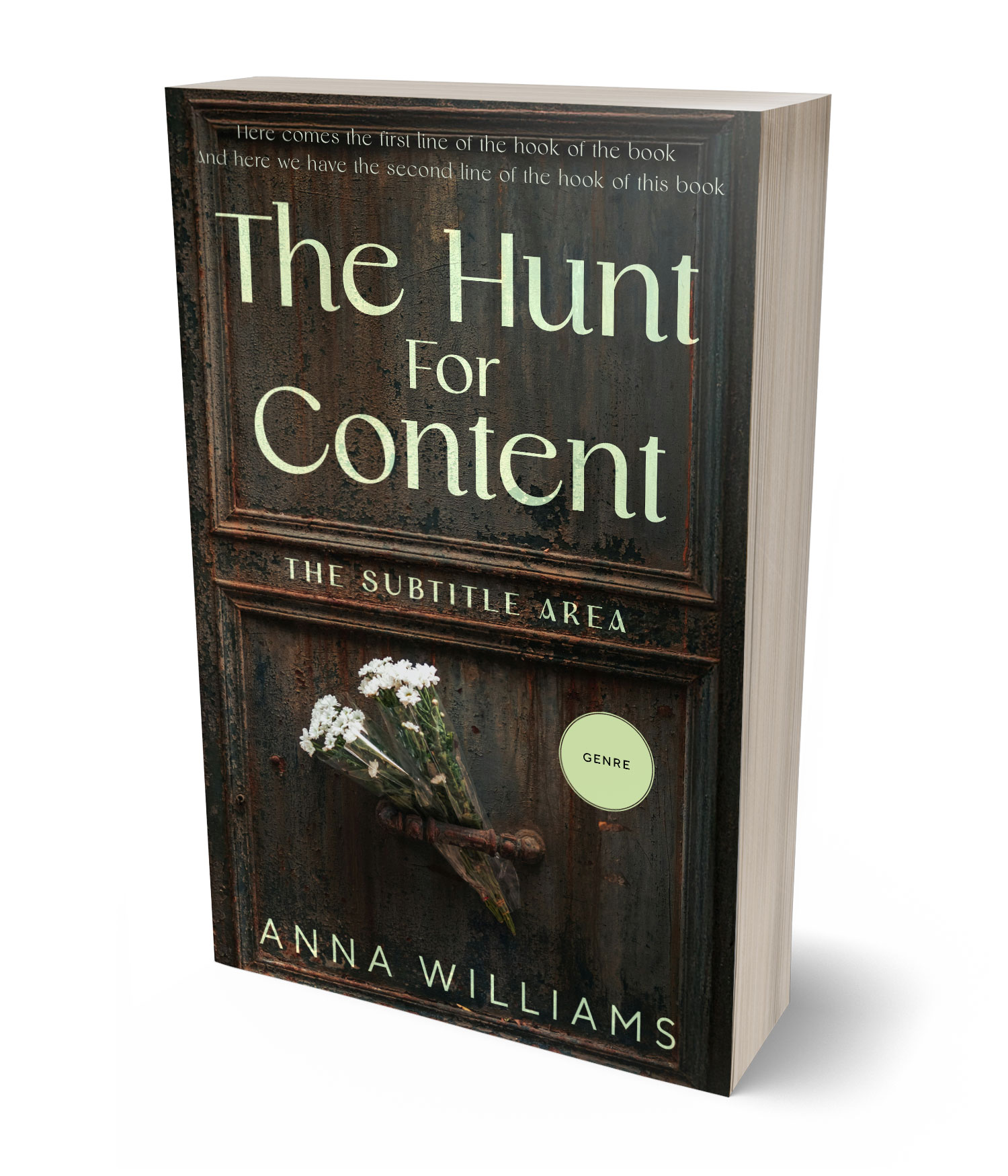 3D view of Premade Literary Fiction Book Cover - Zeus #17813 | BookCoverZone*