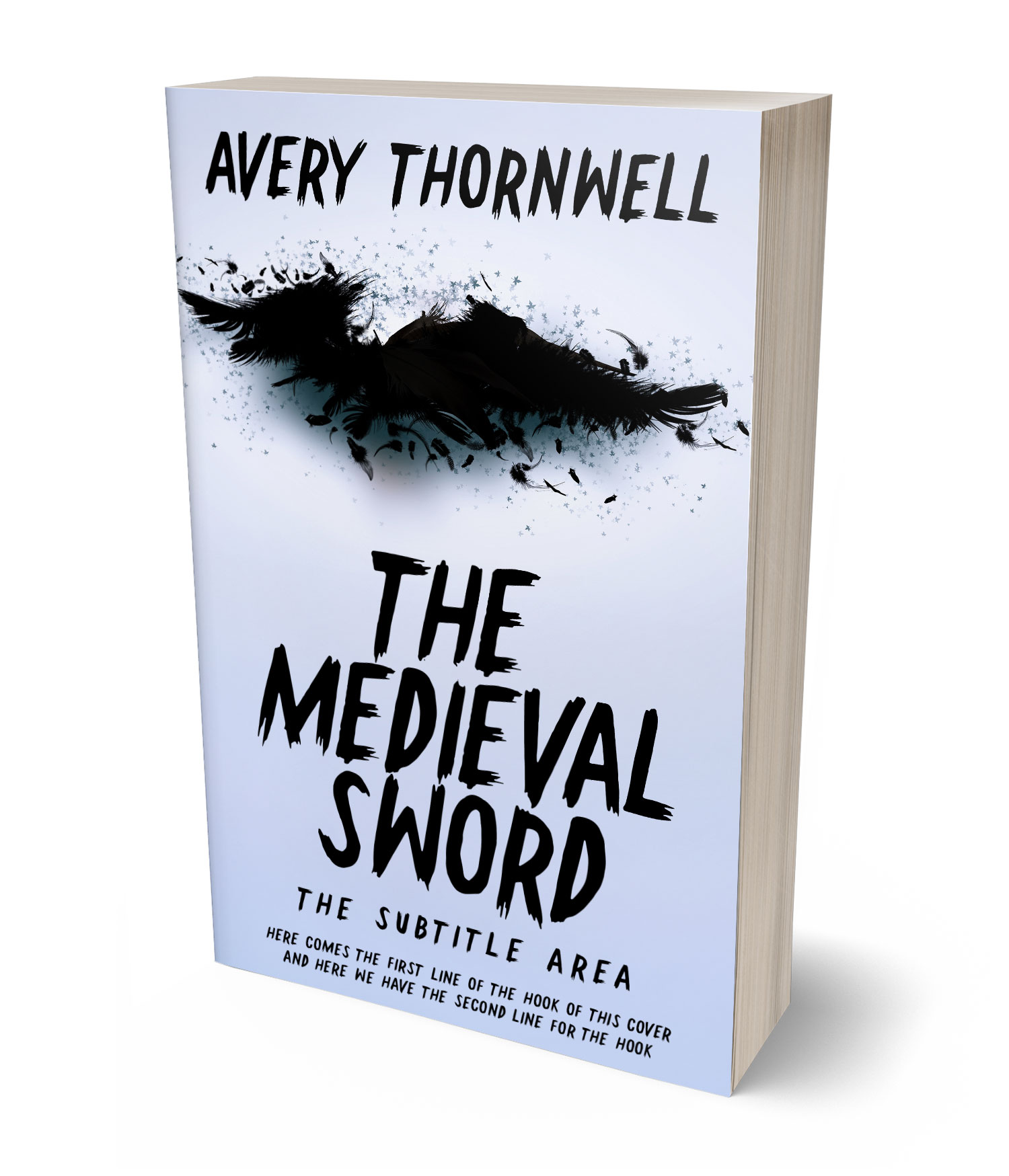 3D view of Premade Horror Book Cover - Link Water #17839 | BookCoverZone*