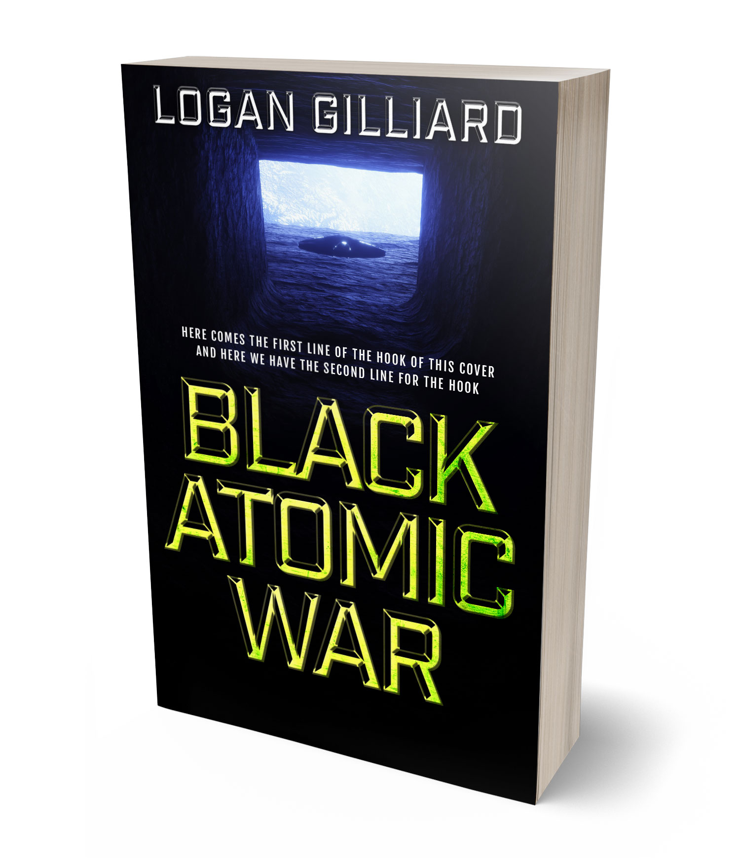 3D view of Premade Science Fiction Book Cover - Primrose #17992 | BookCoverZone*