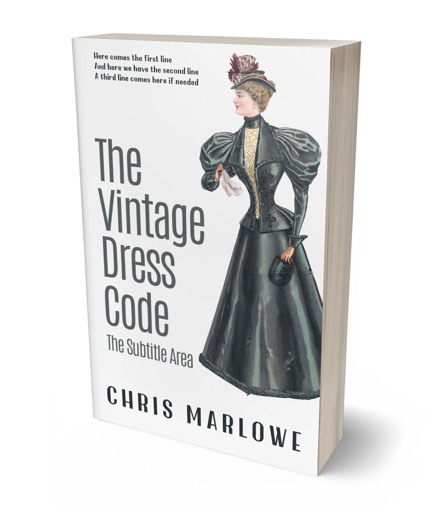 3D view of Premade Historical Book Cover - Gallery #18104 | BookCoverZone*