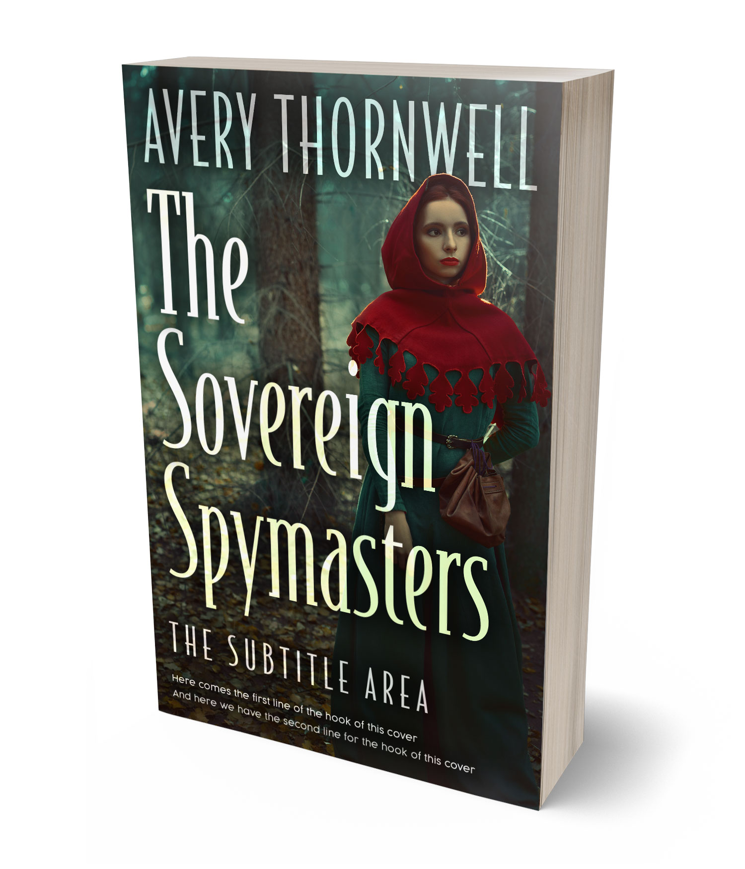 3D view of Premade Mystery & Thriller & Suspense Book Cover - Heavy Metal #18178 | BookCoverZone