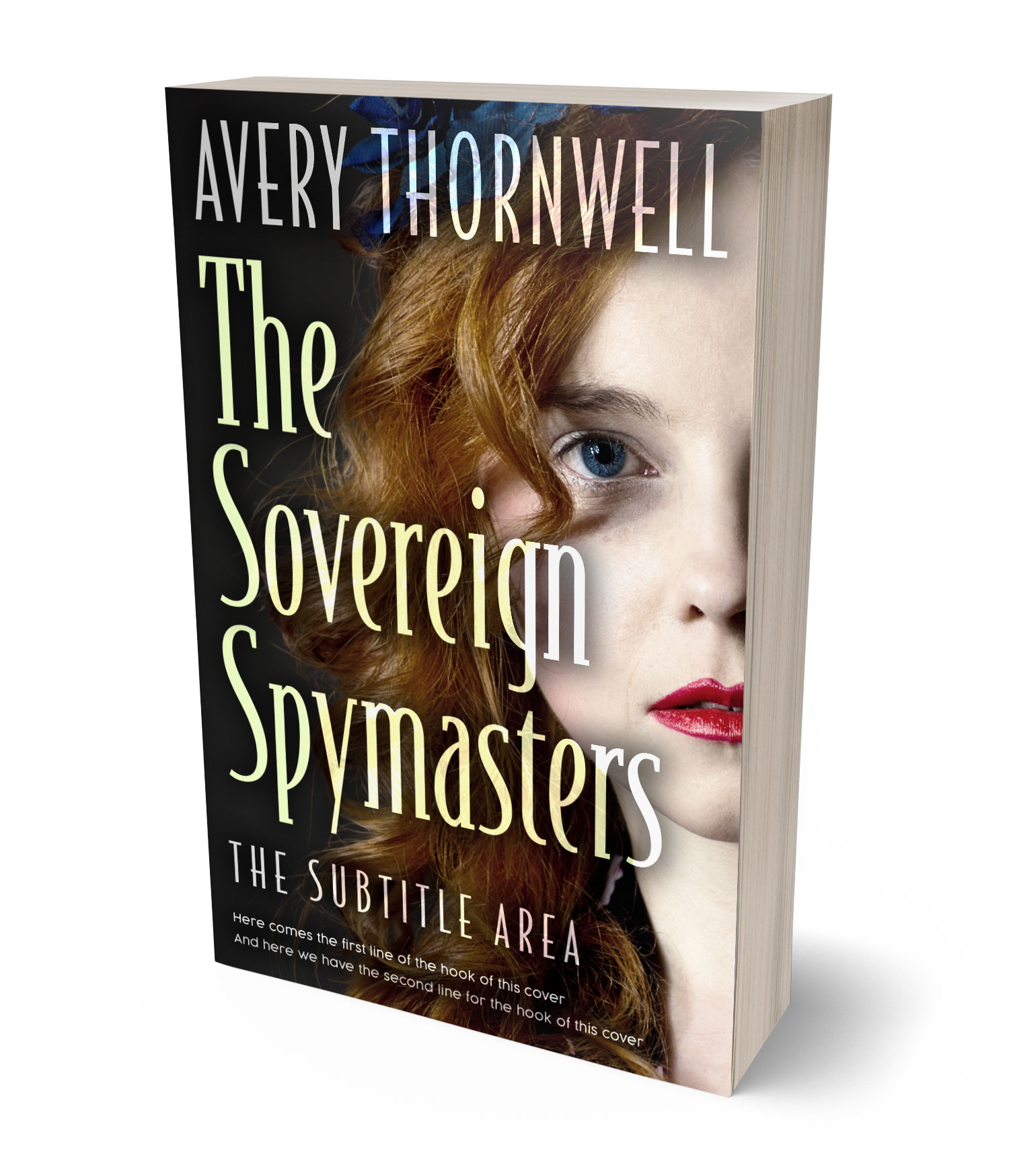 3D view of Premade Mystery & Thriller & Suspense Book Cover - Bone #18179 | BookCoverZone