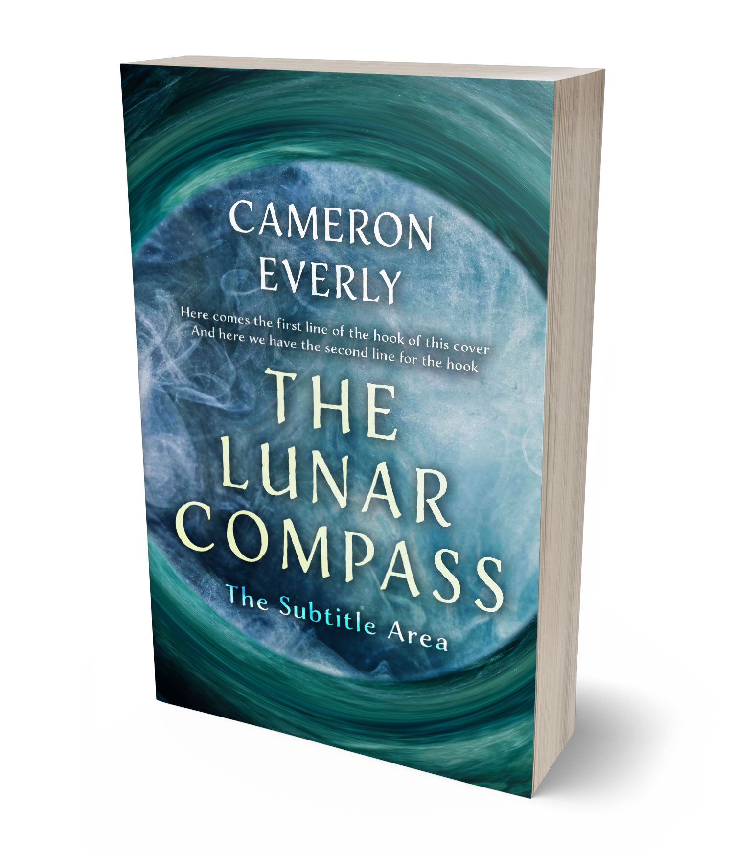 3D view of Premade  Book Cover - Casal #18254 | BookCoverZone*