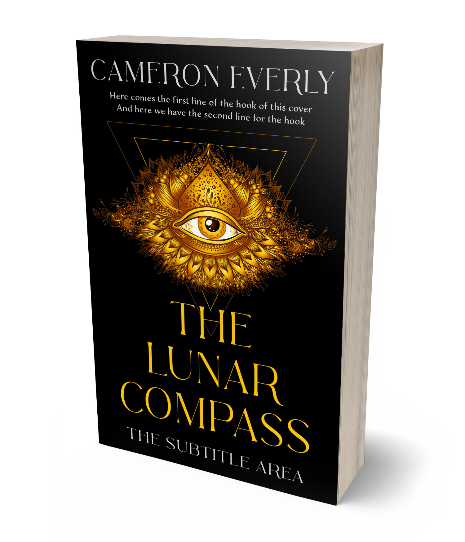 3D view of Premade  Book Cover - Nugget #18256 | BookCoverZone*