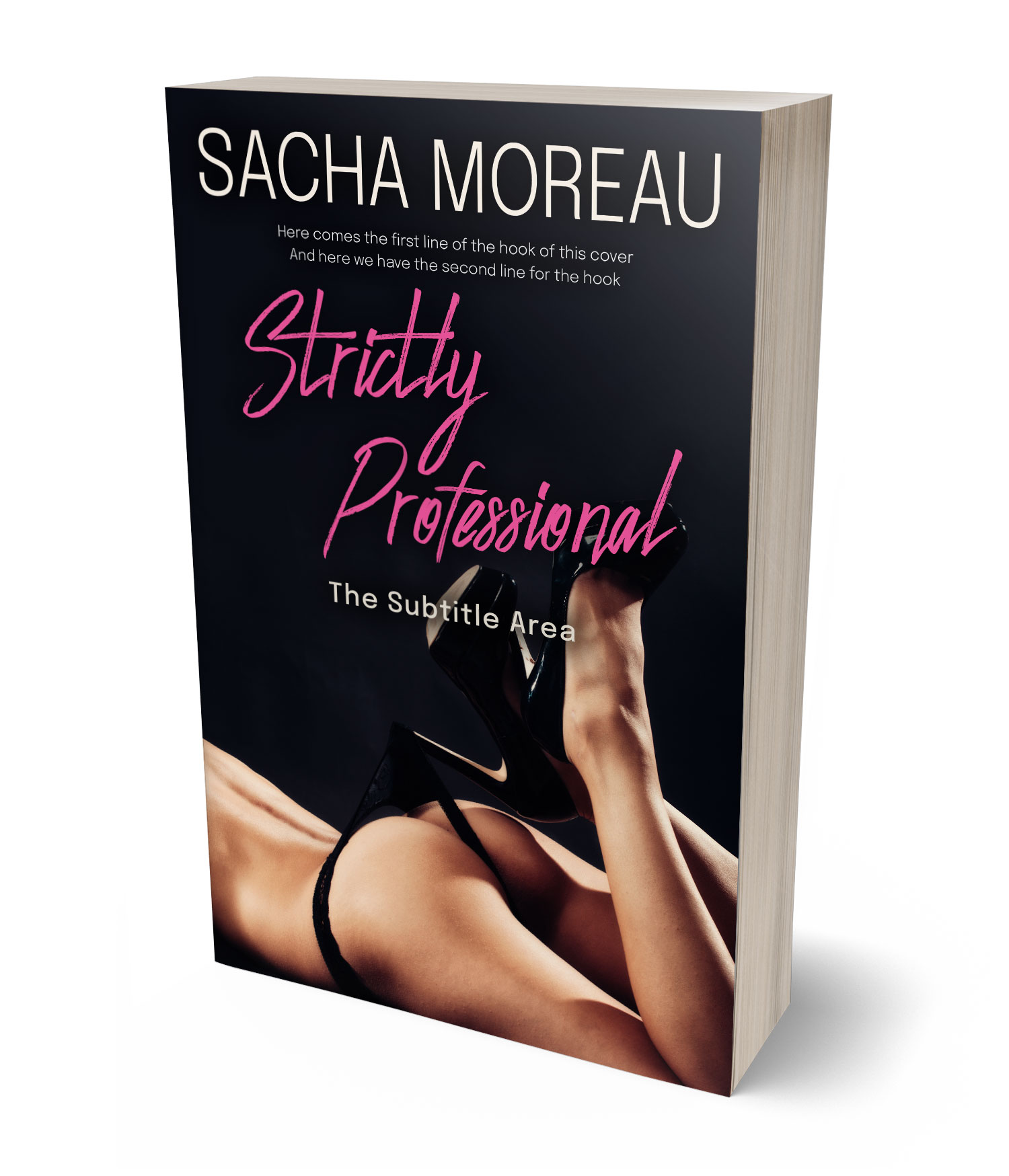 3D view of Premade Erotica Book Cover - Cinder #18371 | BookCoverZone