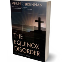 3D view of Premade Religion & Spirituality Book Cover - Woodsmoke