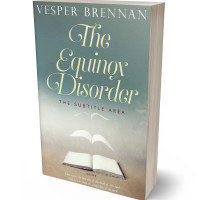 Tablet view of Mantle #20031 - Premade Abstract Book Cover