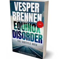 3D view of Premade Mystery & Thriller & Suspense Book Cover - Ebb