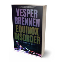 3D view of Premade Science Fiction Book Cover - Shark