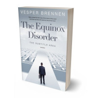 3D view of Premade Business Book Cover - Geyser