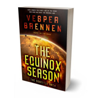 3D view of Premade Science Fiction Book Cover - Clinker