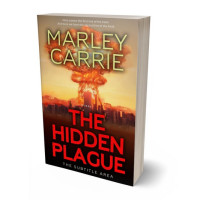 Tablet view of Medium Carmine #20230 - Premade Apocalyptica Book Cover