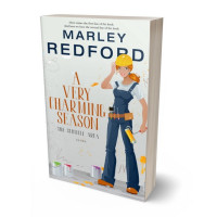 3D view of Premade Chick Lit Book Cover - Quill Gray