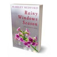 3D view of Premade Nature Book Cover - Dusty Gray